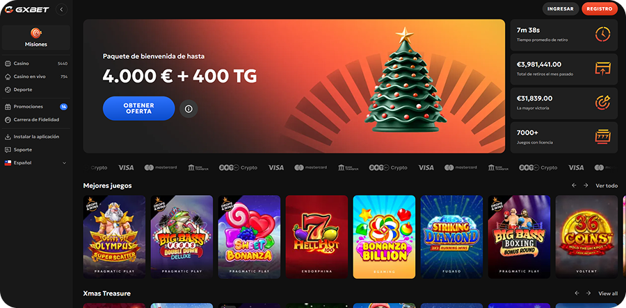 Casas de apuestas deportivas internacionales con amplia oferta — Gxbet