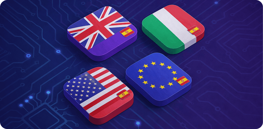 Países de casas de apuestas extranjeras que aceptan jugadores de España